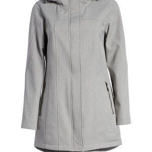 kristen blake hooded soft shell jacket
